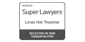 Rated By Super Lawyers | Linda Hitt Thatcher | Selected In 2020 | Thomson Reuters